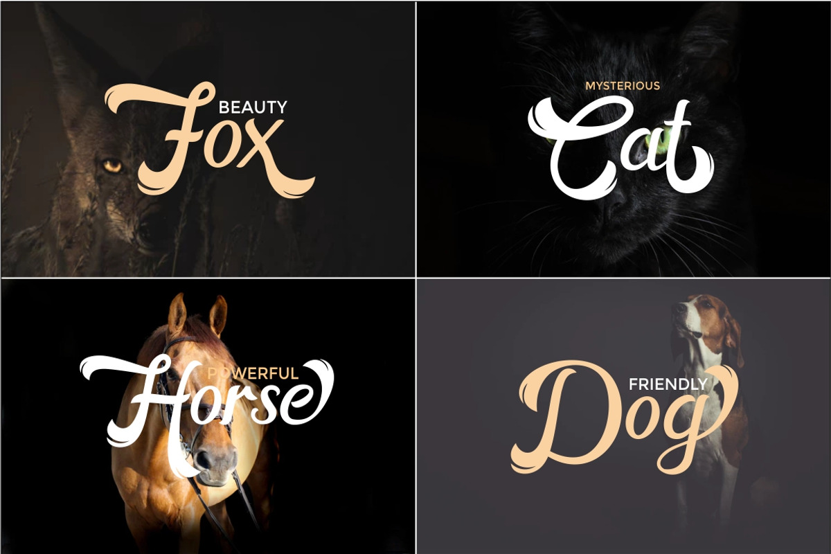 Horstail Typeface preview 7