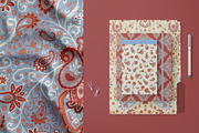 Bohemian Paisley Chic Pattern Set, a Pattern Graphic by Sonulkaster (Thumbnail 5 of 9)