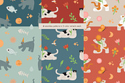 Cat stickers. Vector set. + Pattens., a Pattern Graphic by anna khramtsova (Thumbnail 5 of 14)