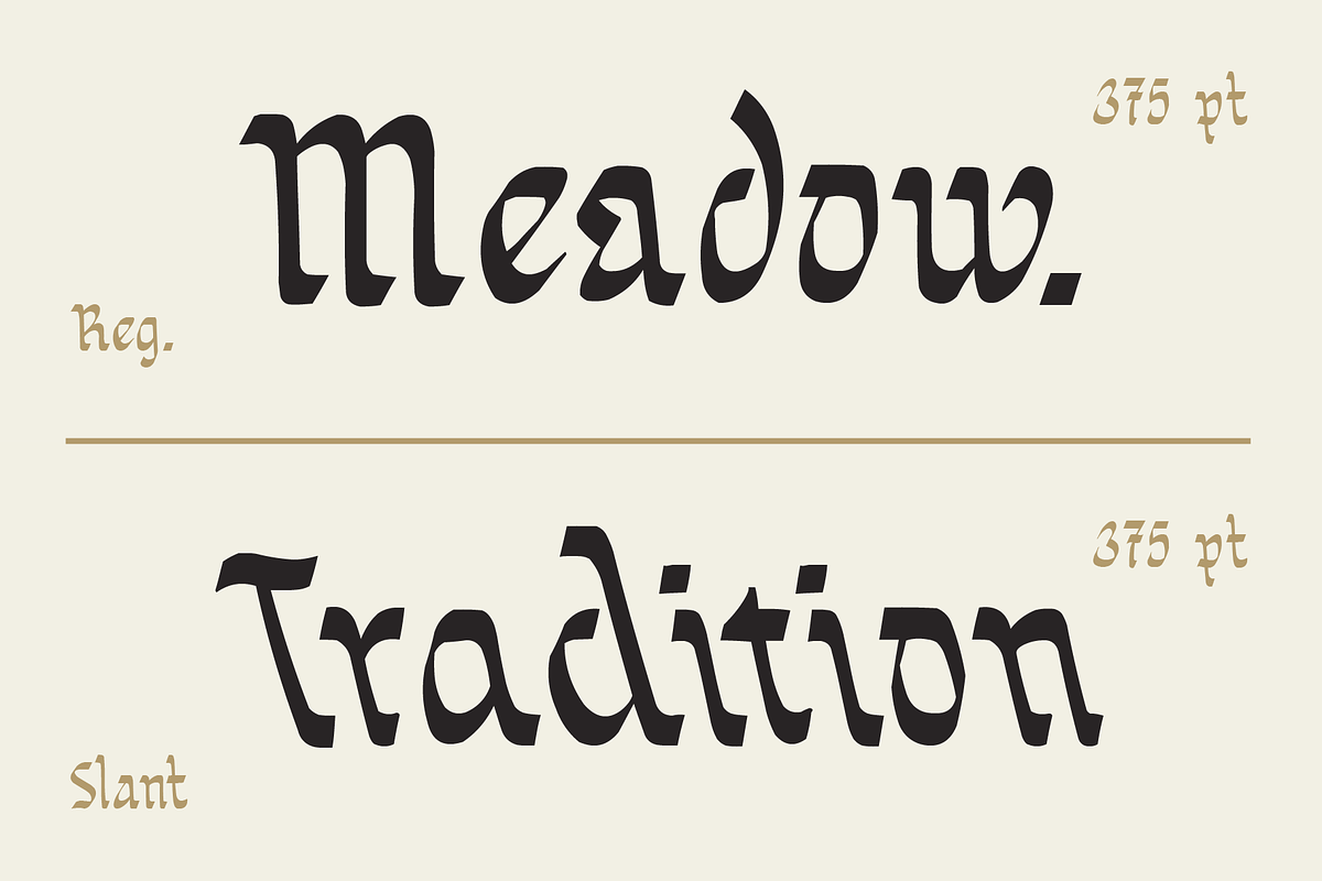 SFC SORTVANE, a Blackletter Font by Skilline Supply Co. (Photo 5 of 8)