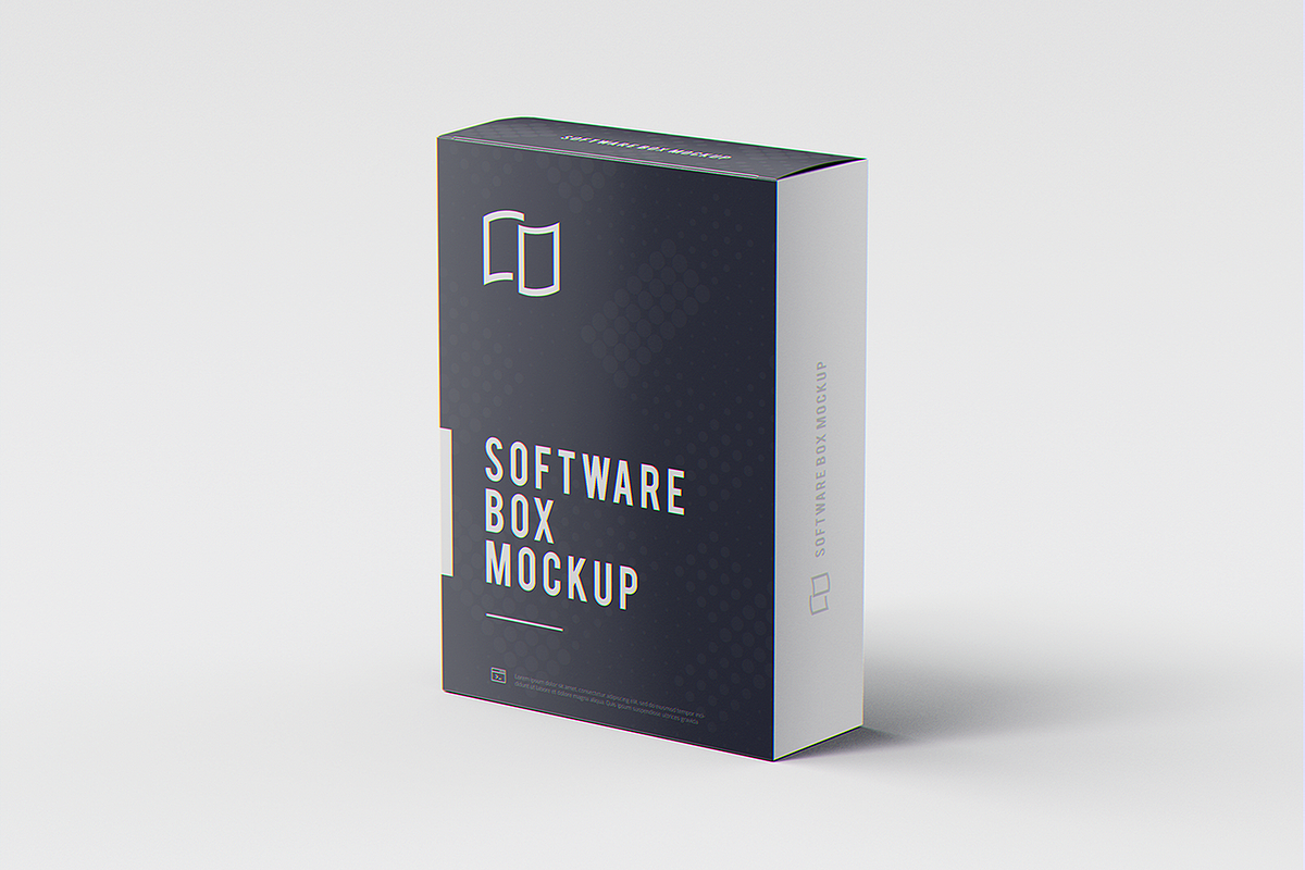 Software Box MockUp, a Cups & Container Mockup by coloformia (Photo 2 of 16)