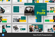 Non Profit Organization Keynote, a Presentation Template by Fit-tee (Thumbnail 1 of 2)