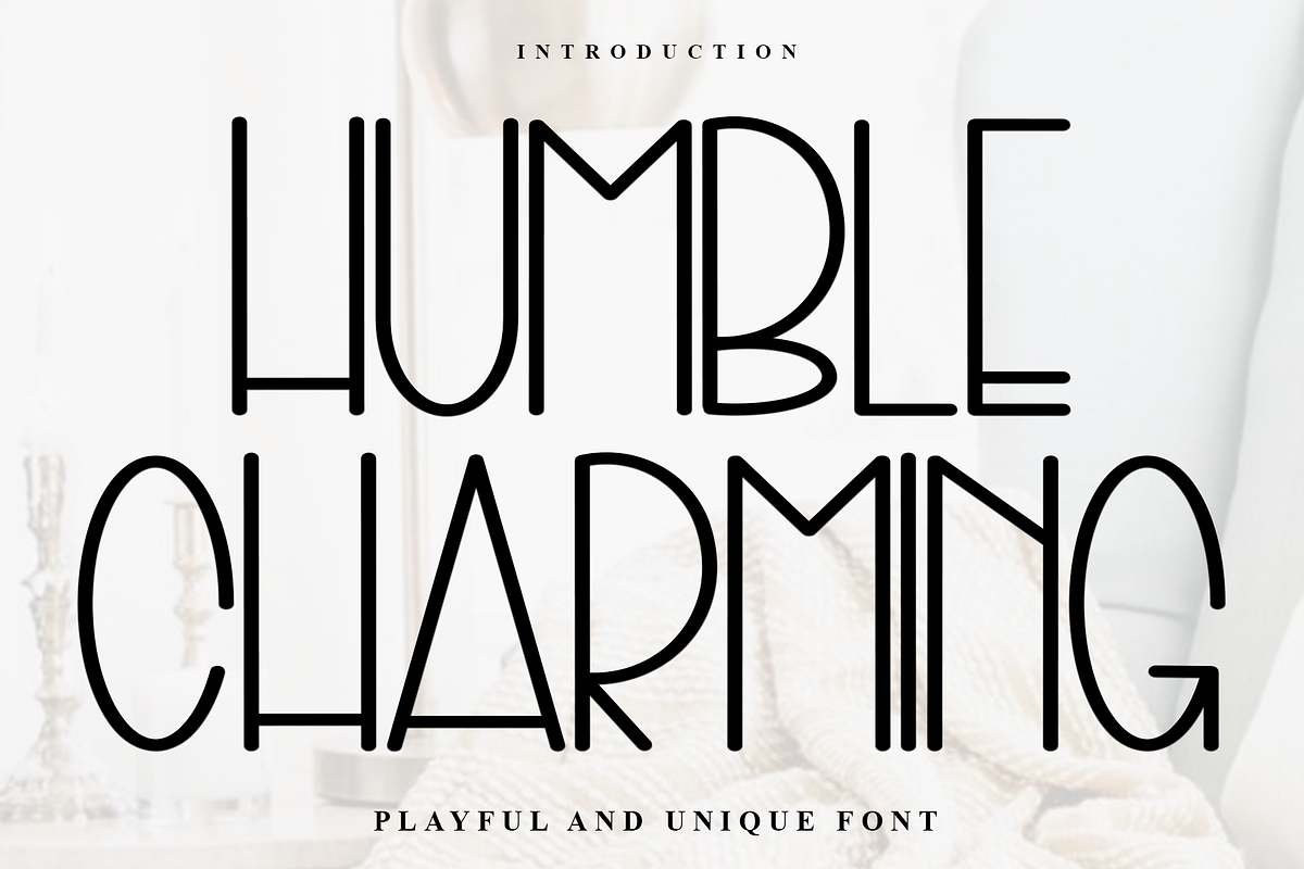Humble Charming, a Serif Font by FreshTypeINK (Photo 1 of 7)