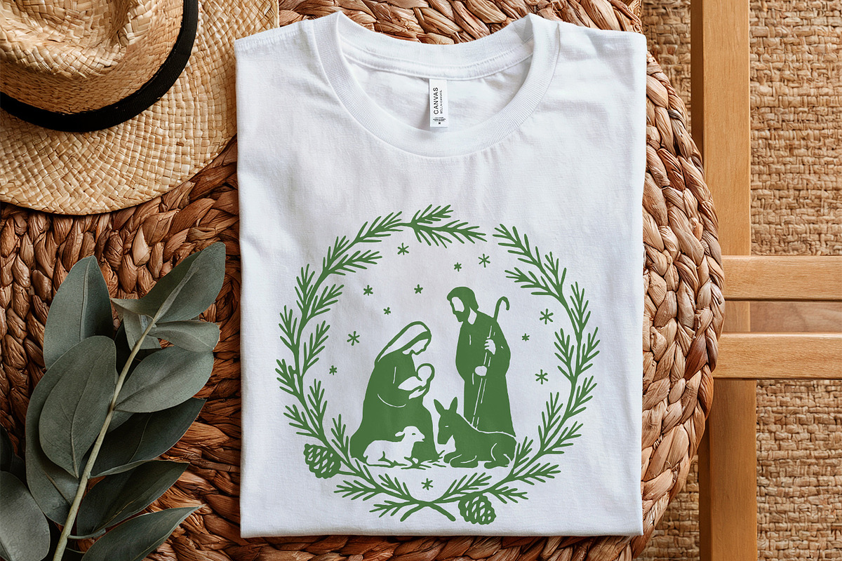 Christian Christmas Nativity Scene, an Illustration by SharpMarketplace (Photo 5 of 9)