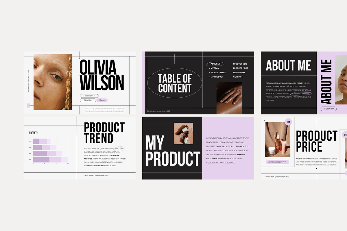 SAM / Brand Proposal / PS Canva, a Presentation Template by Ann Creative (Photo 5 of 7)