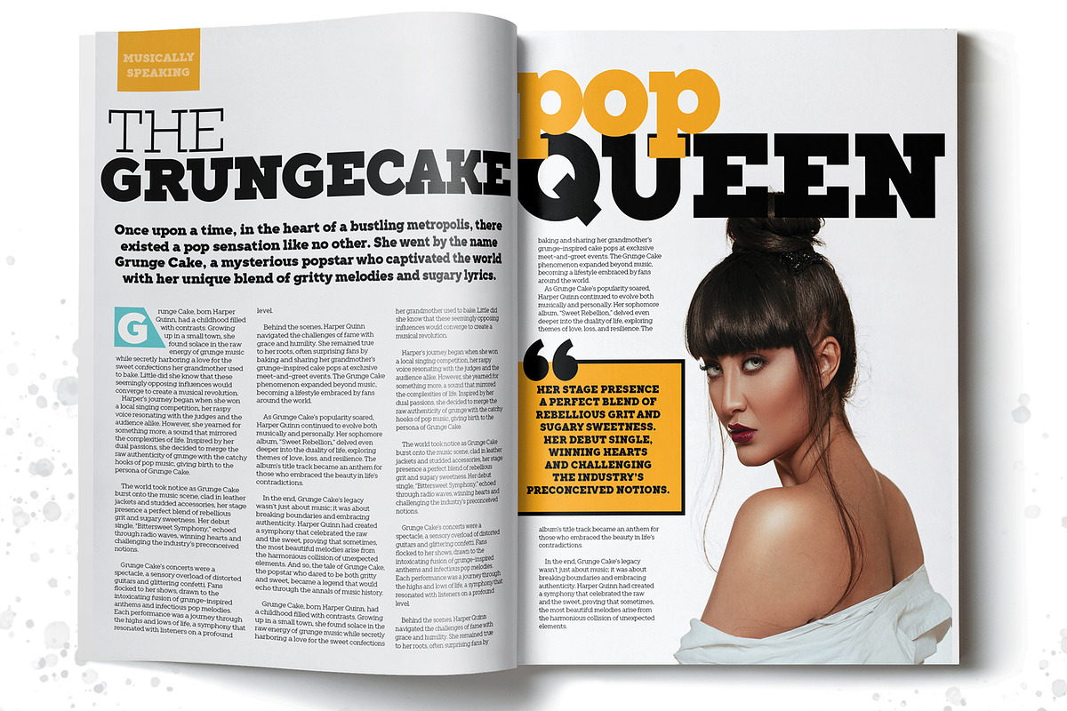 Magazine Template, a Magazine Template by Red Cactus Creative (Photo 8 of 20)