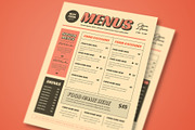 Retro Menus, a Flyer Template by Guuver (Thumbnail 1 of 4)