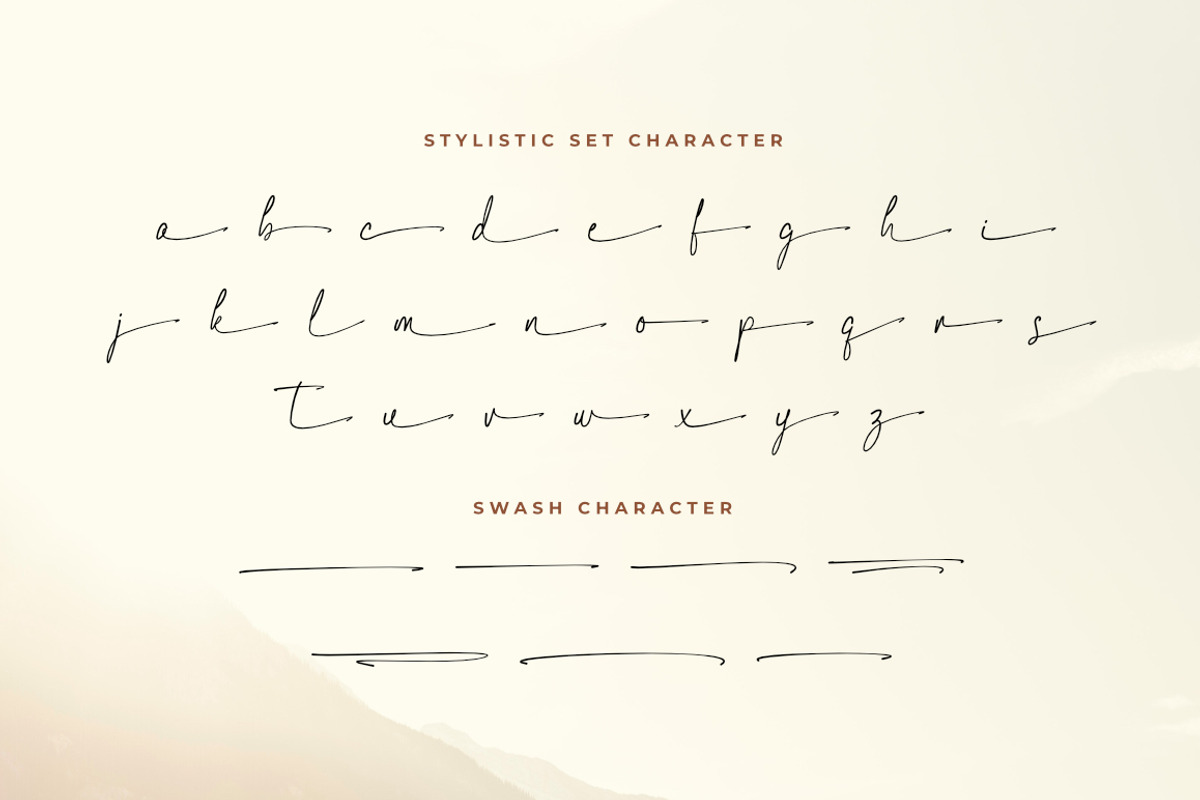 Melathea - Handwritten Script Fonts, a Handwritten Font by Bluestype Studio (Photo 9 of 9)
