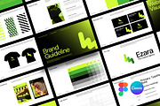 Ezara | Figma & Canva Branding, a Presentation Template by Artisan Vibes (Thumbnail 1 of 11)