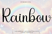 Rainbow, a Handwritten Font by InermediaSTUDIO (Thumbnail 1 of 8)