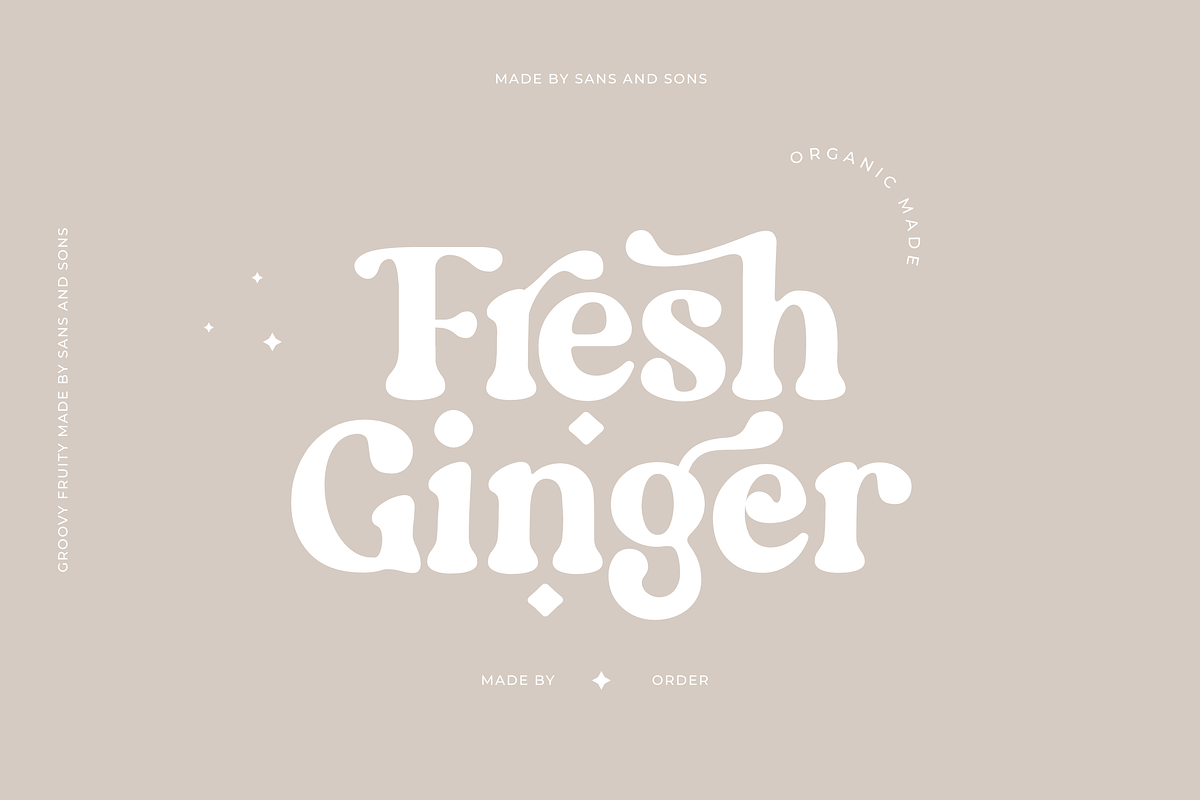 Groovy Fruity Font Free Downloadv - UIFreebies
