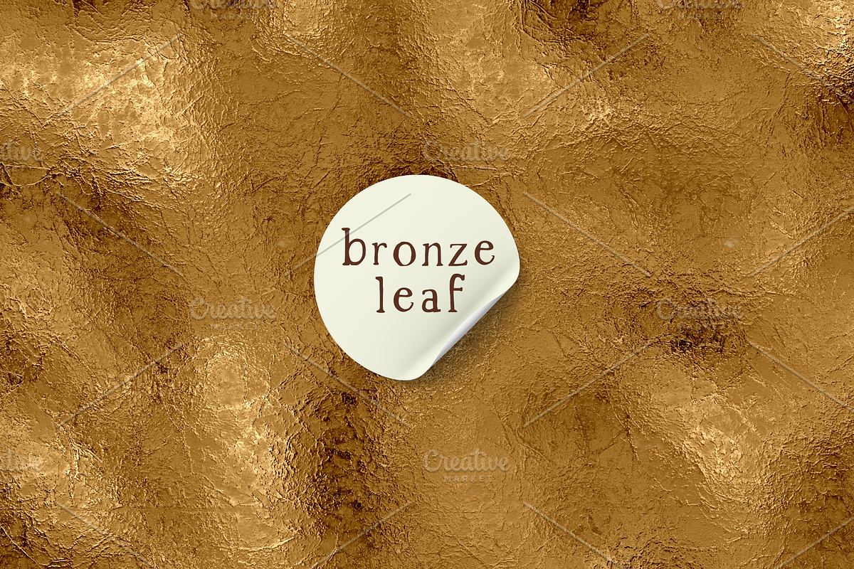 Copper & Bronze Foil Texture, a Texture Graphic by Debby Blooms (Photo 5 of 11)