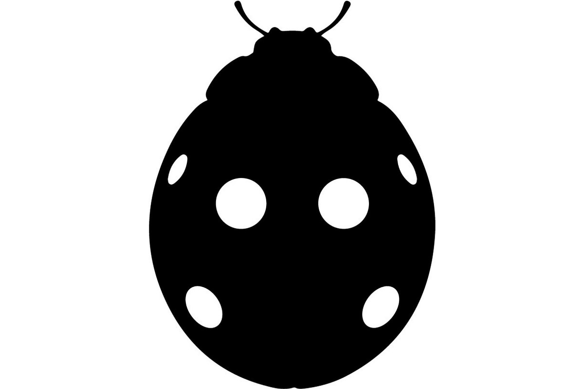 Ladybug Silhouette, an Object Graphic by Designer_Momina (Photo 15 of 20)