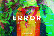 Error Glitch Photo Effect, a Layer Style Add-On by WudelMbois Studio (Thumbnail 1 of 3)