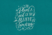 The Blooming Lovely Font Duo, a Script Font by Nicky Laatz (Thumbnail 2 of 28)