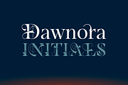 Dawnora Initials, a Symbol Font by Typomancer (Thumbnail 1 of 5)