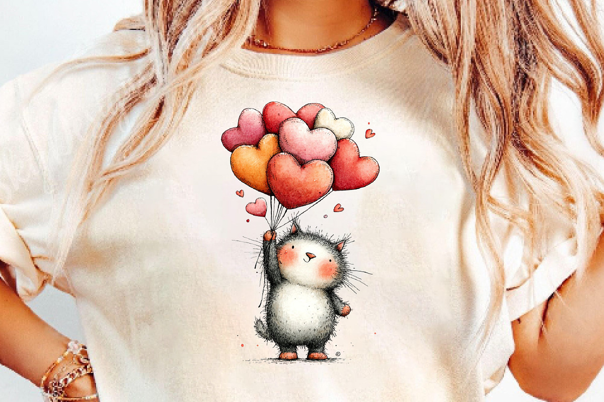 Animals Valentine's Day Clipart, an Illustration by DreamCafeArt (Photo 4 of 6)