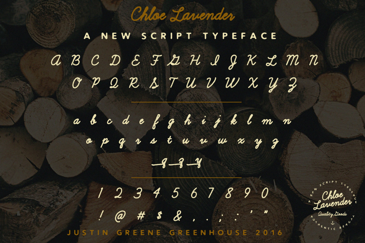 Chloe Lavender ~ Hand Drawn Script preview 4