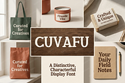 Cuvafu - Elegant Modern Serif Typef, a Serif Font by Astuti Studio (Thumbnail 18 of 25)