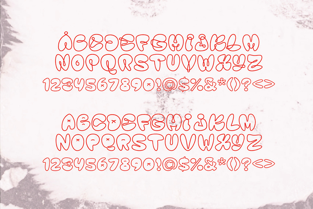 Bubbba & Bubbbo - Font Duo, a Sans Serif Font by Drawwwn (Photo 5 of 15)