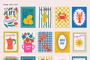 Dolce Vita - Positive Poster Summer, a Background Graphic by Essentially Nomadic (Thumbnail 6 of 15)
