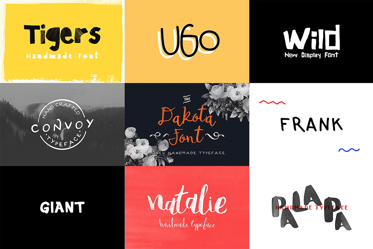 40 Fonts for $29 Hurry!!!, a Font by Noe Araujo (Photo 4 of 4)