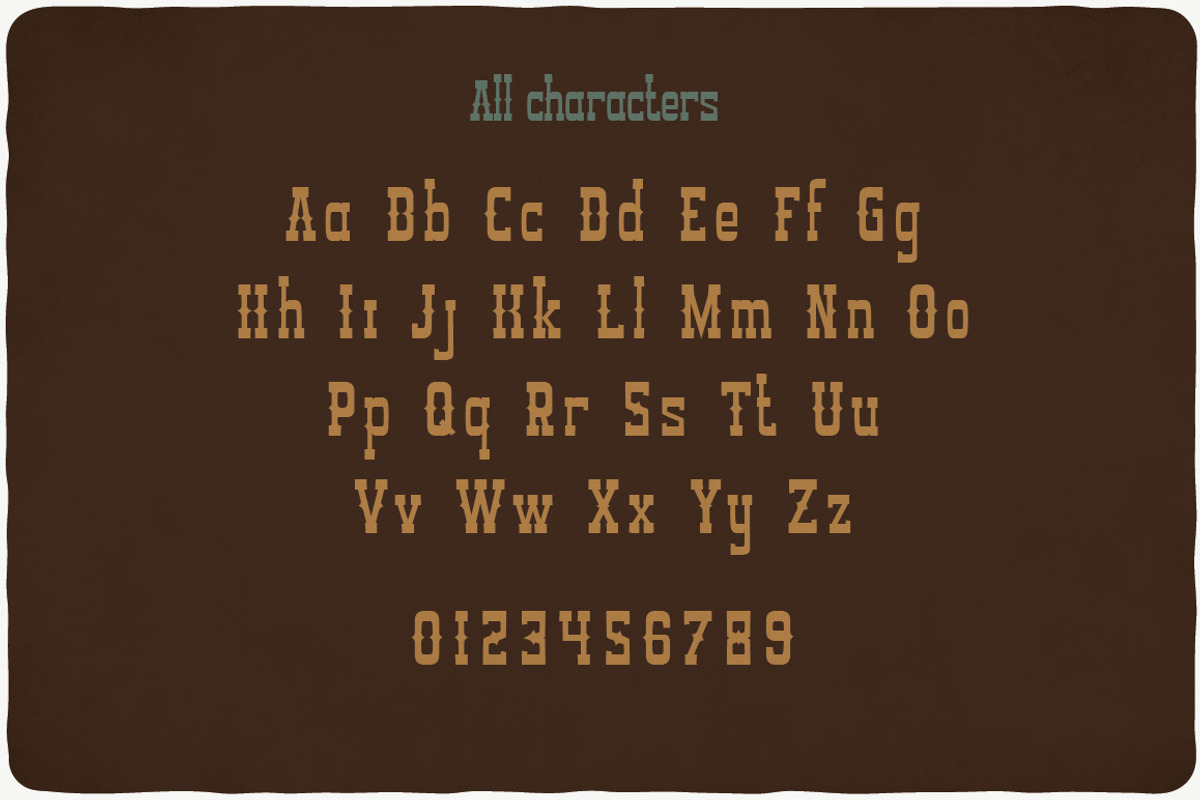 Tavern Typeface preview 2