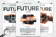 Future Music | 3in1 Flyer Template, a Flyer Template by GIGA-TEMPLATE (Thumbnail 1 of 10)
