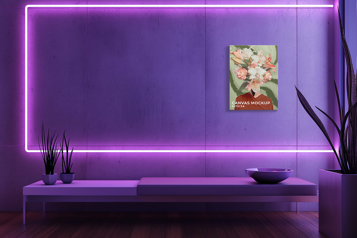 Canvas Mockup Kit 01, a Household Mockup by Mockups by Carlos Viloria (Photo 21 of 21)