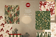 100 Christmas Backgrounds, a Background Graphic by PeDe Designs (Thumbnail 12 of 18)