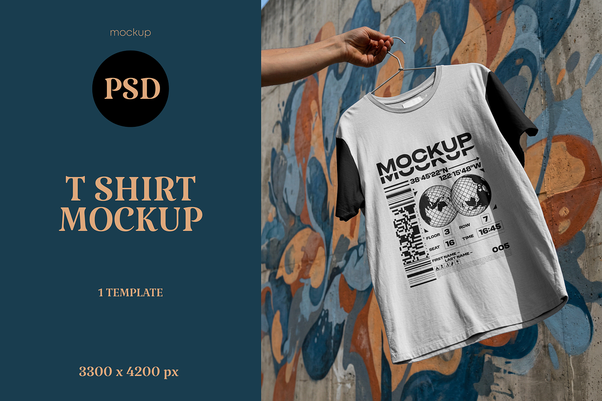 T-Shirt Mockup, a Shirt Mockup by PopotLane (Photo 1 of 4)