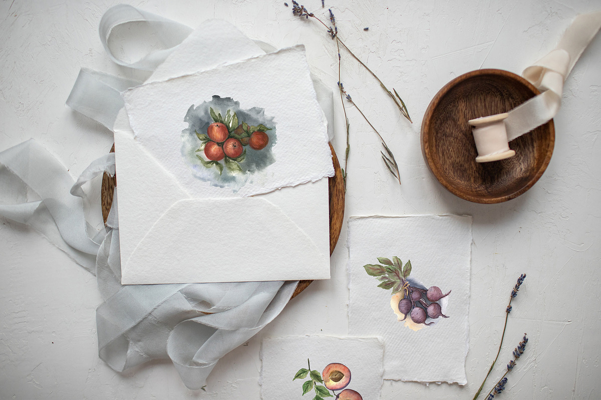 Watercolor Slow Living Collection, an Illustration by ViolettaKh (Photo 10 of 15)