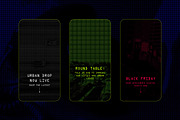 RETROPOLIS Animated Backgrounds, a Background Graphic by angelainthefields (Thumbnail 6 of 9)