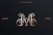 MM Wedding Monogram Logov, a Branding & Logo Template by LogoAV (Thumbnail 1 of 6)