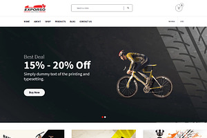 Bike, Car Auto Parts, Shopify Theme