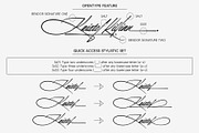 Bendor Signature, a Script Font by Lemonthe (Thumbnail 9 of 11)