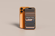 High-Quality Iphone Pro 17 Mockup, an iPhone Mockup by safrizalstudio (Thumbnail 3 of 5)