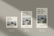 Anika - Fashion Social Media Pack, a Social Media Template by Neetlabs Studio (Thumbnail 2 of 5)