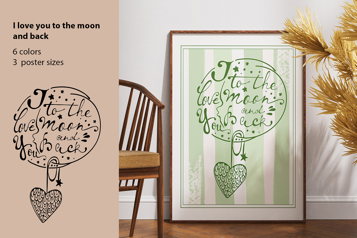 3 typography posters, an Education Illustration by Olillia (Photo 2 of 13)