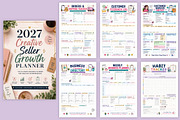 2027 Creative Seller Growth Planner, a Stationery Template by Designmela01 (Thumbnail 5 of 6)