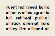Pikolo Display Font, a Sans Serif Font by Ideabuk (Thumbnail 6 of 8)