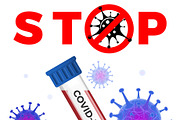 Covid-19 Coronavirus Stop 2019-nCoV, a Healthcare Illustration by TAlex (Thumbnail 6 of 6)