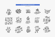 Seafood Menu | Hand drawn clipart, a Food Illustration by Favete Art (Thumbnail 4 of 9)