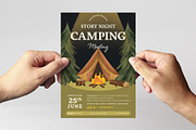 Camping Flyer Template, a Flyer Template by BrandPacks (Thumbnail 4 of 5)