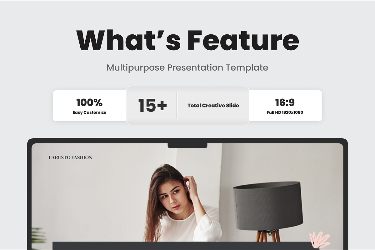 Larusto - Fashion Power Point, a Presentation Template by SquidPixey (Photo 2 of 6)