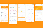 Banking, Finance & Money App, an App Template by nagaredesignstudio (Thumbnail 2 of 2)