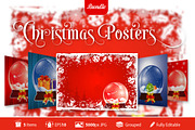 Christmas Posters, a Decorative Illustration by TAlex (Thumbnail 1 of 6)