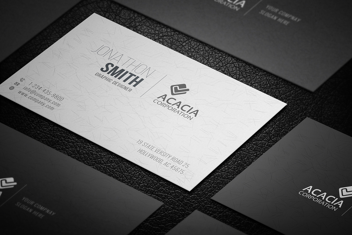 Simple and Elegant Business Card-02, a Business Card Template by DesignGhar (Photo 3 of 6)