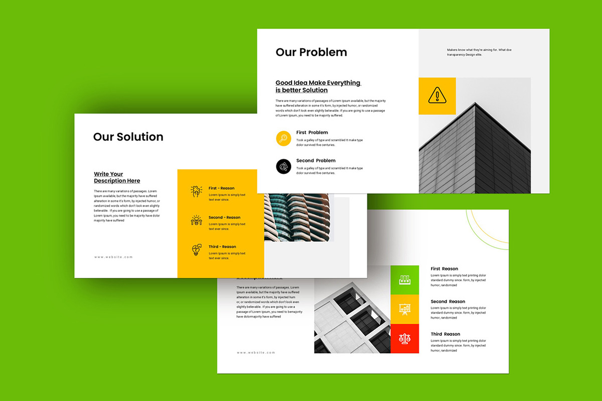 Simple Minimal Business Presentation, a Presentation Template by Dream-Lab (Photo 3 of 5)