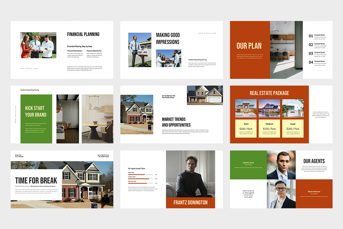 Dunua : Real Estate Powerpoint, a Presentation Template by Punkl Camp (Photo 3 of 9)